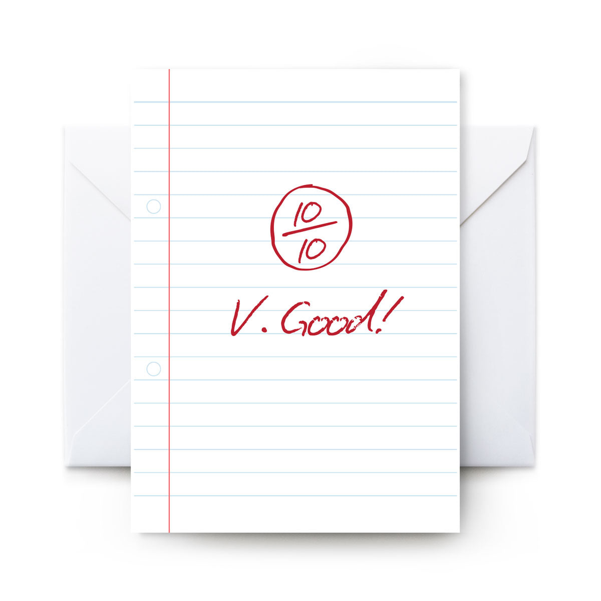 10/10 V.Good - Card