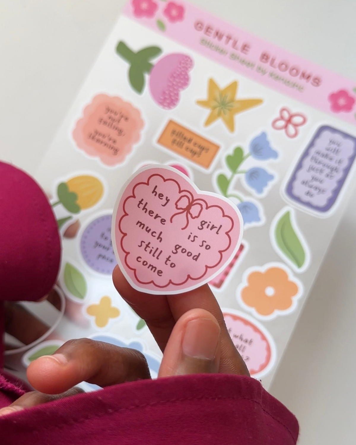 Gentle Blooms Sticker Sheet