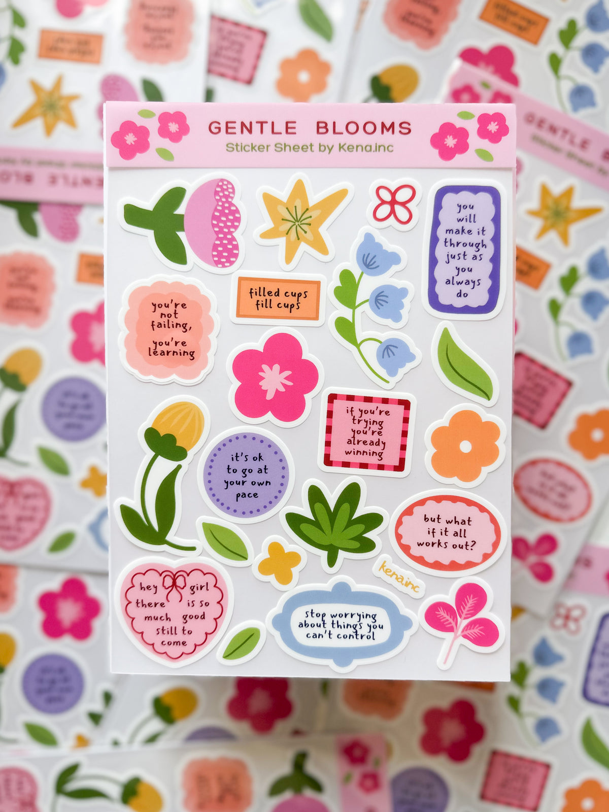 Gentle Blooms Sticker Sheet