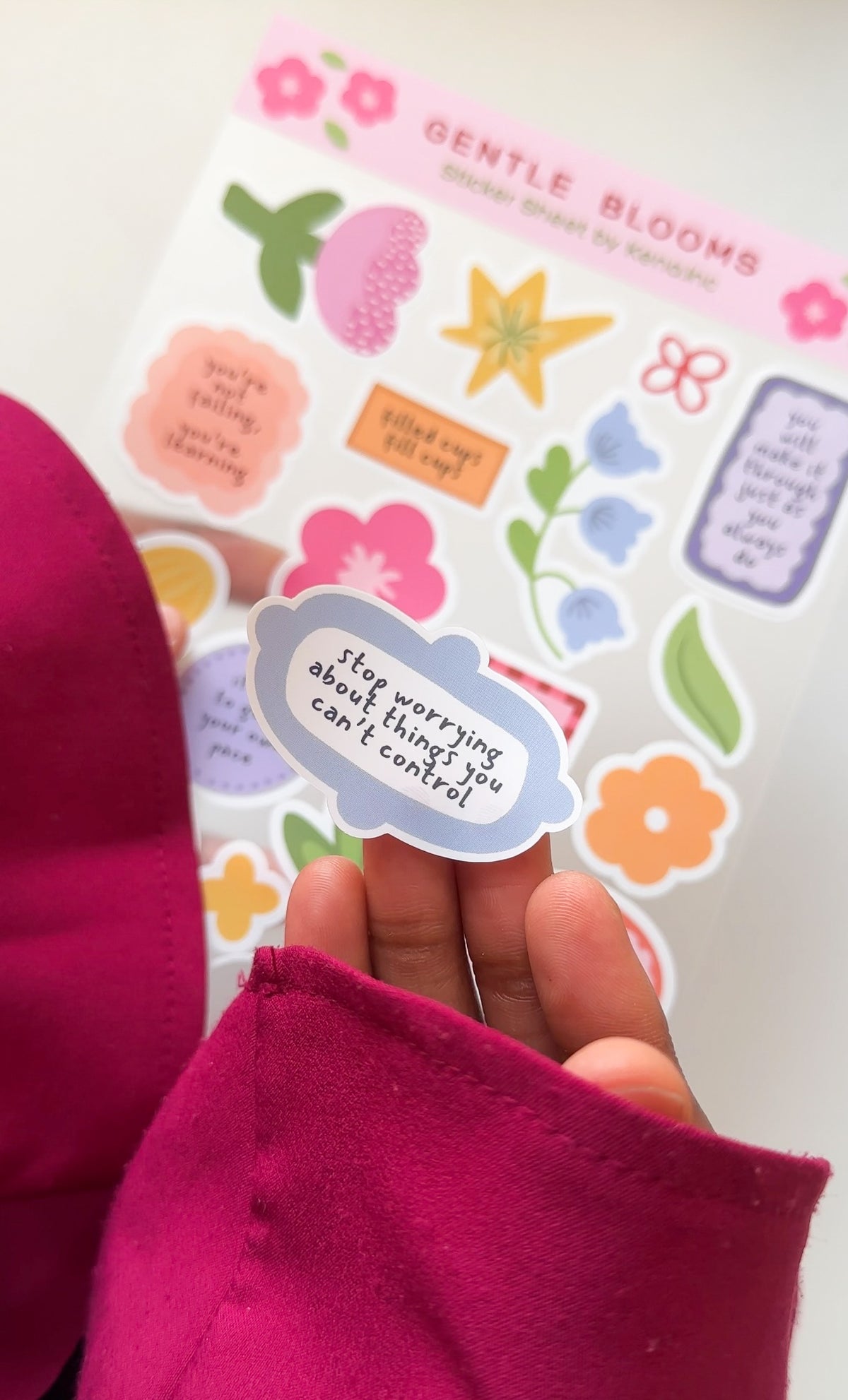 Gentle Blooms Sticker Sheet