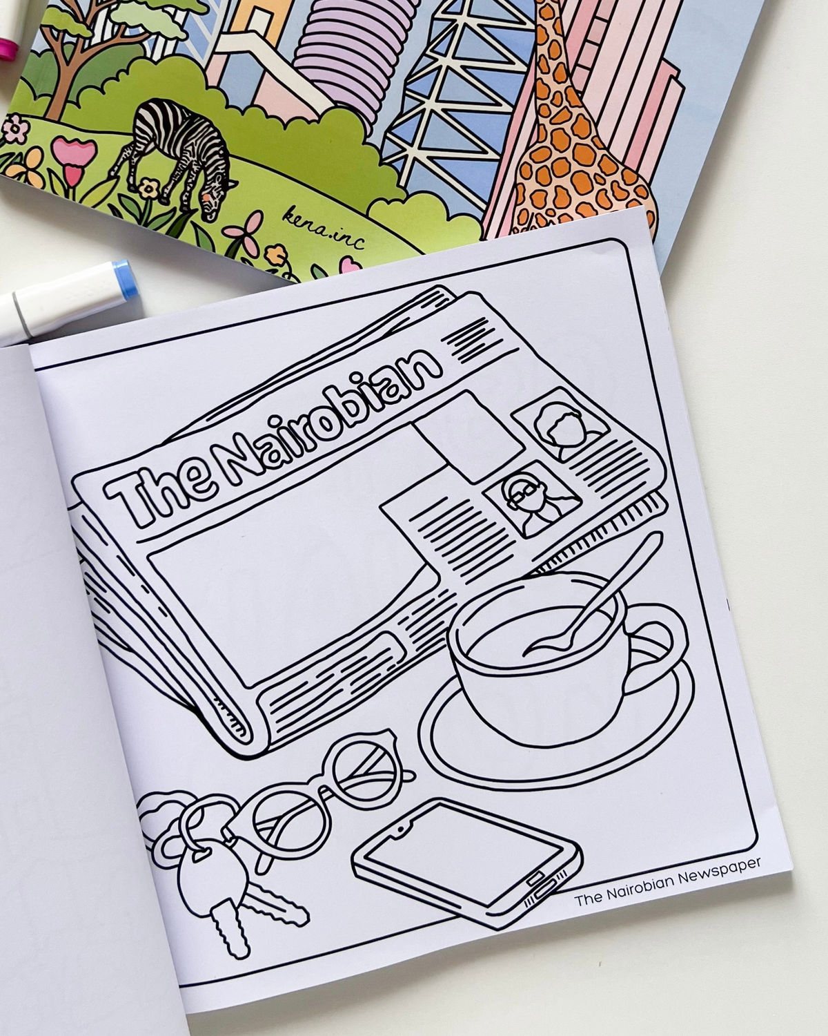 Kanairo Coloring Book