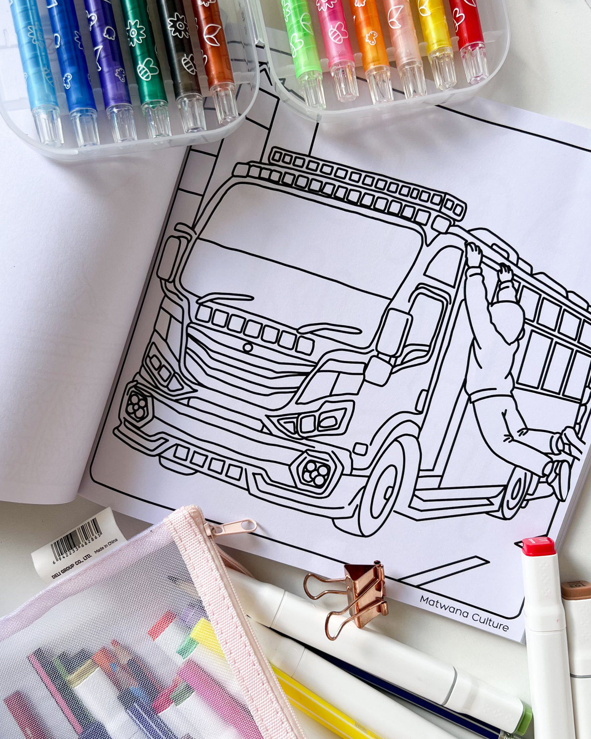 Kanairo Coloring Book