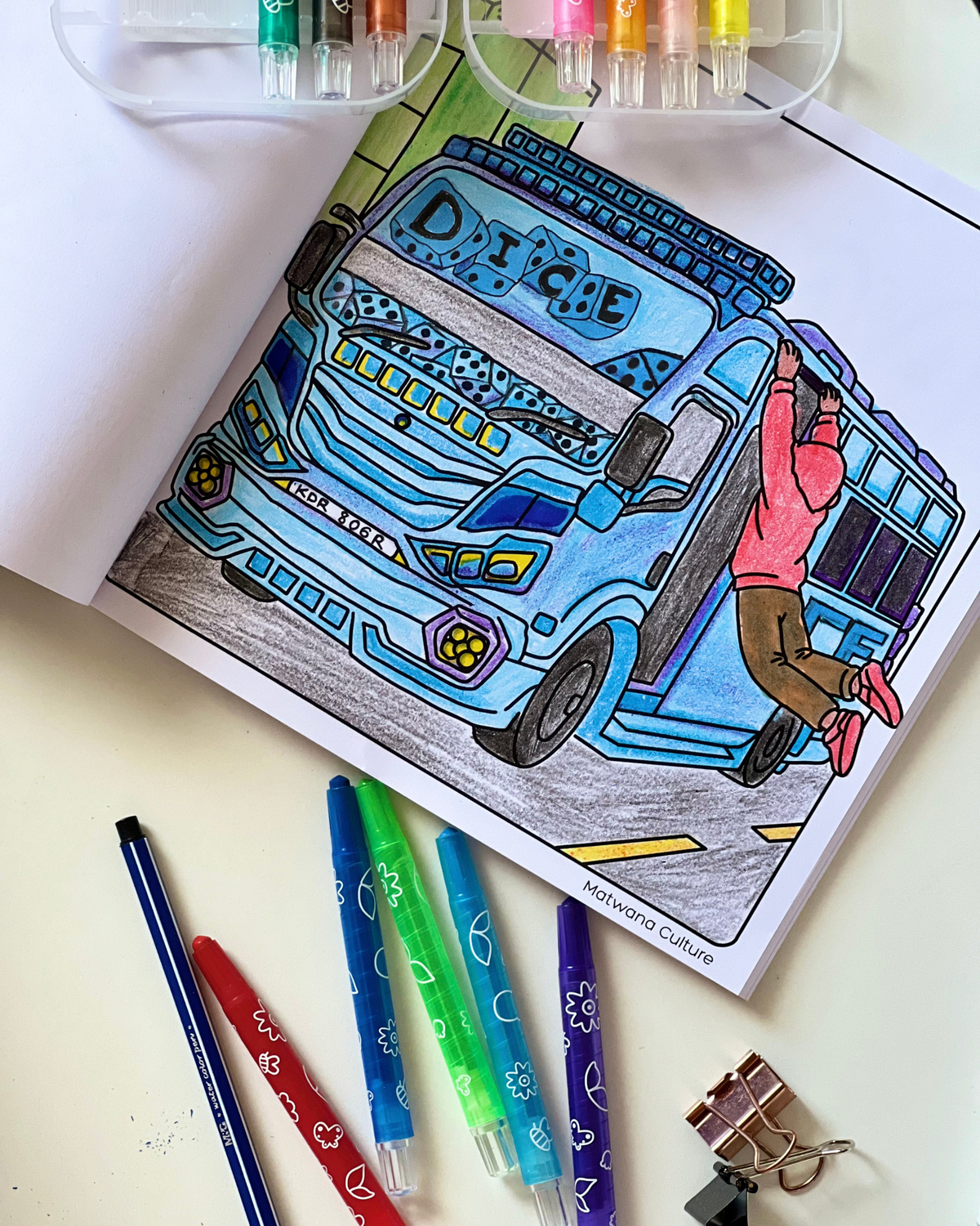 Kanairo Coloring Book