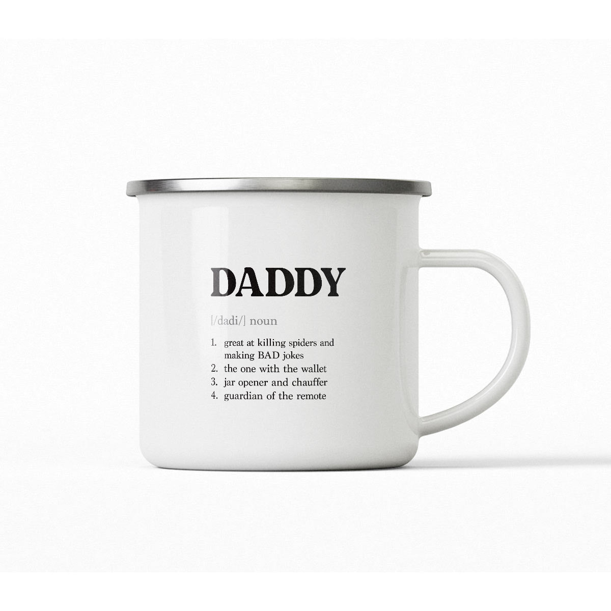 Daddy - Enamel Mug