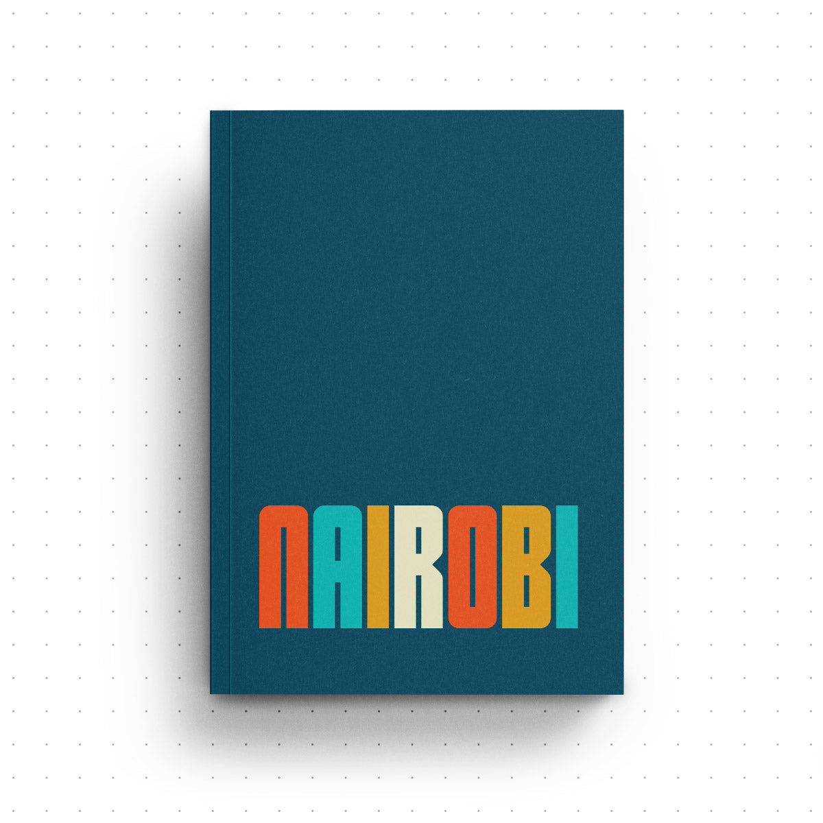Nairobi Retro - A5 Notebook