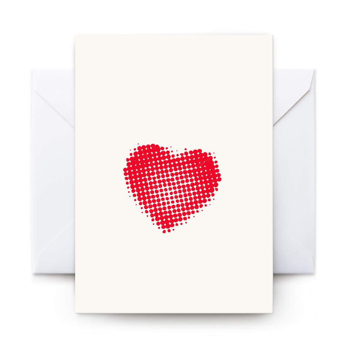 Dotted Heart - Card