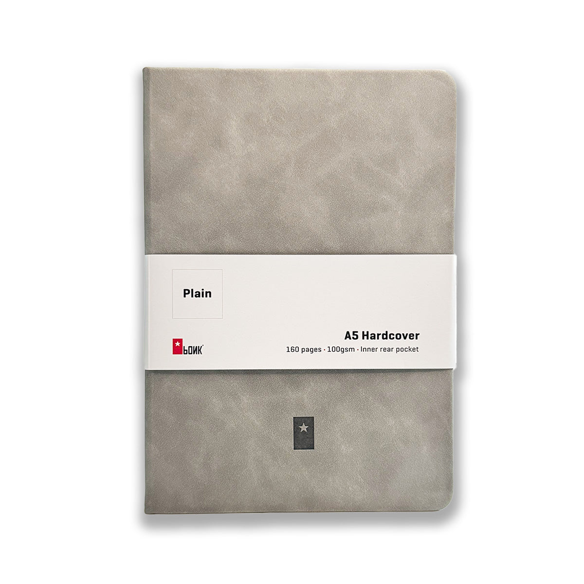 Grey - A5 Hardcover Notebook