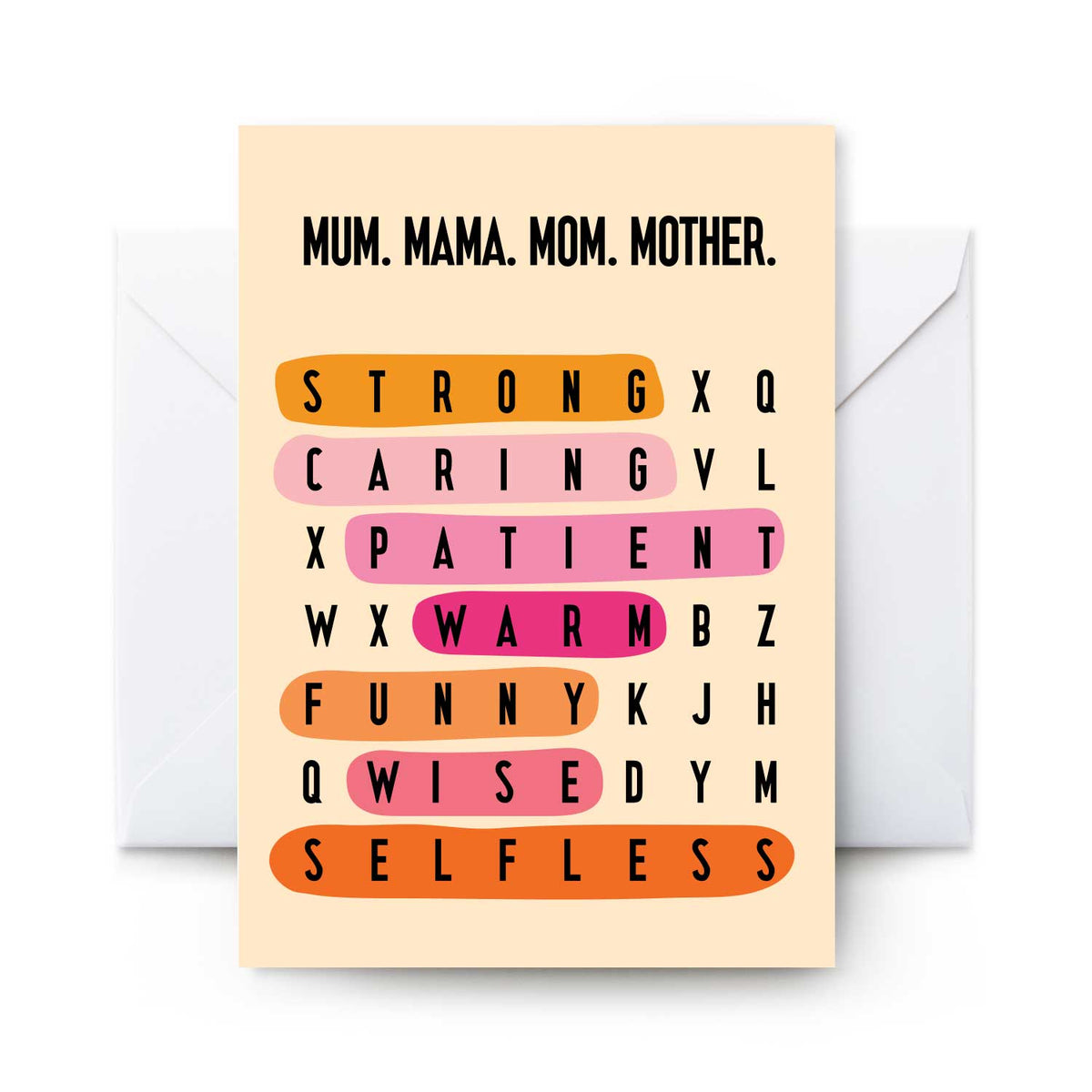 Mum Search - Card
