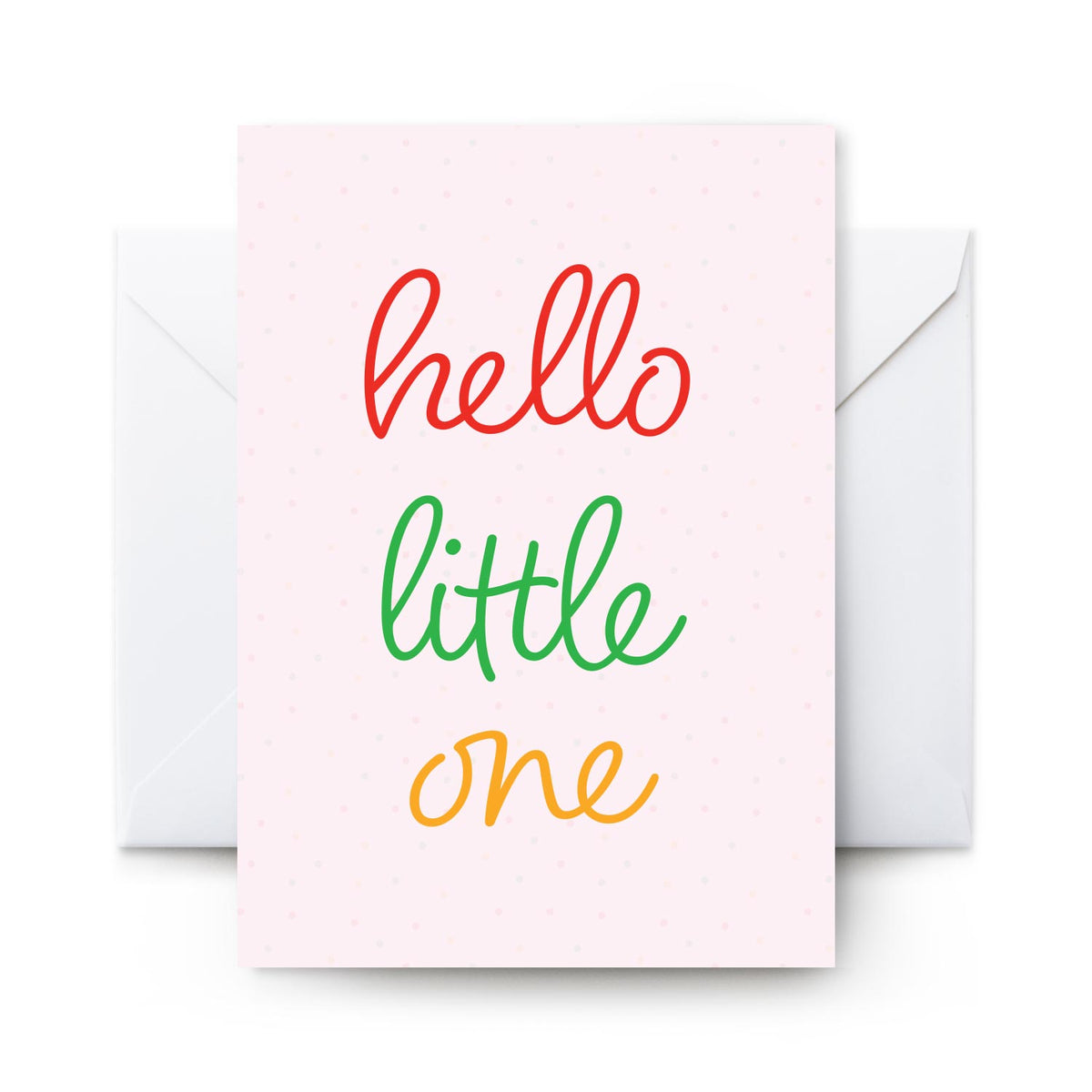 Hello Little One - Card