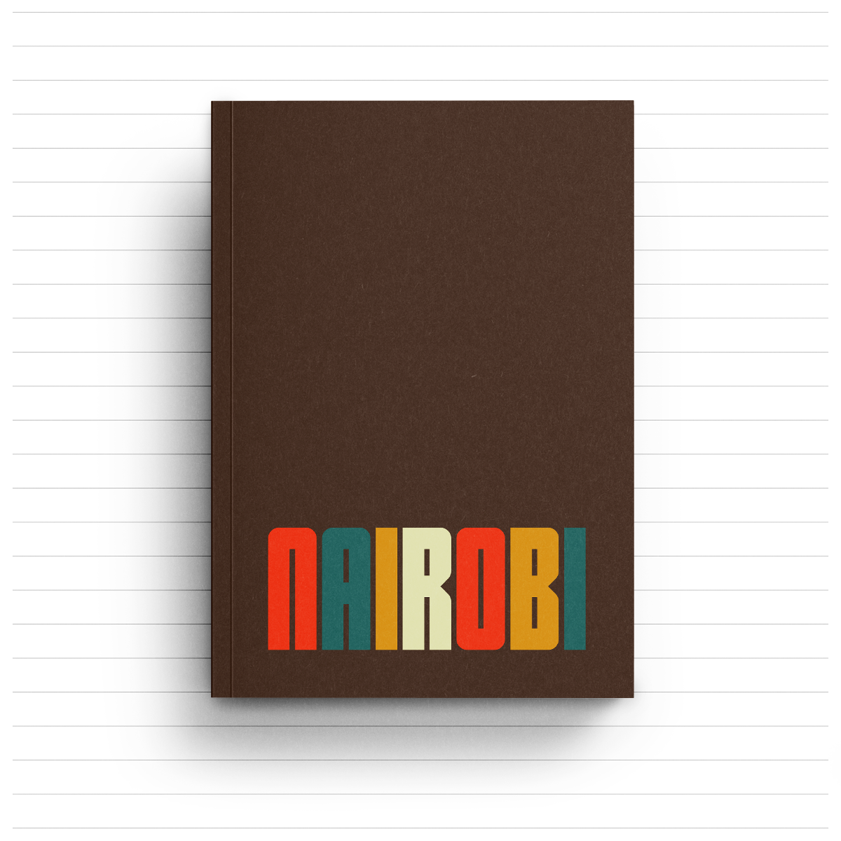 Nairobi Retro - A6 Notebook