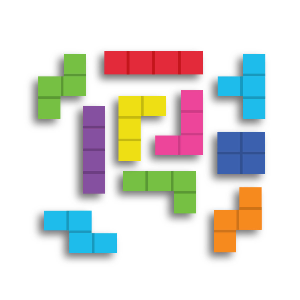 Tetris - Puzzle Fridge Magnet