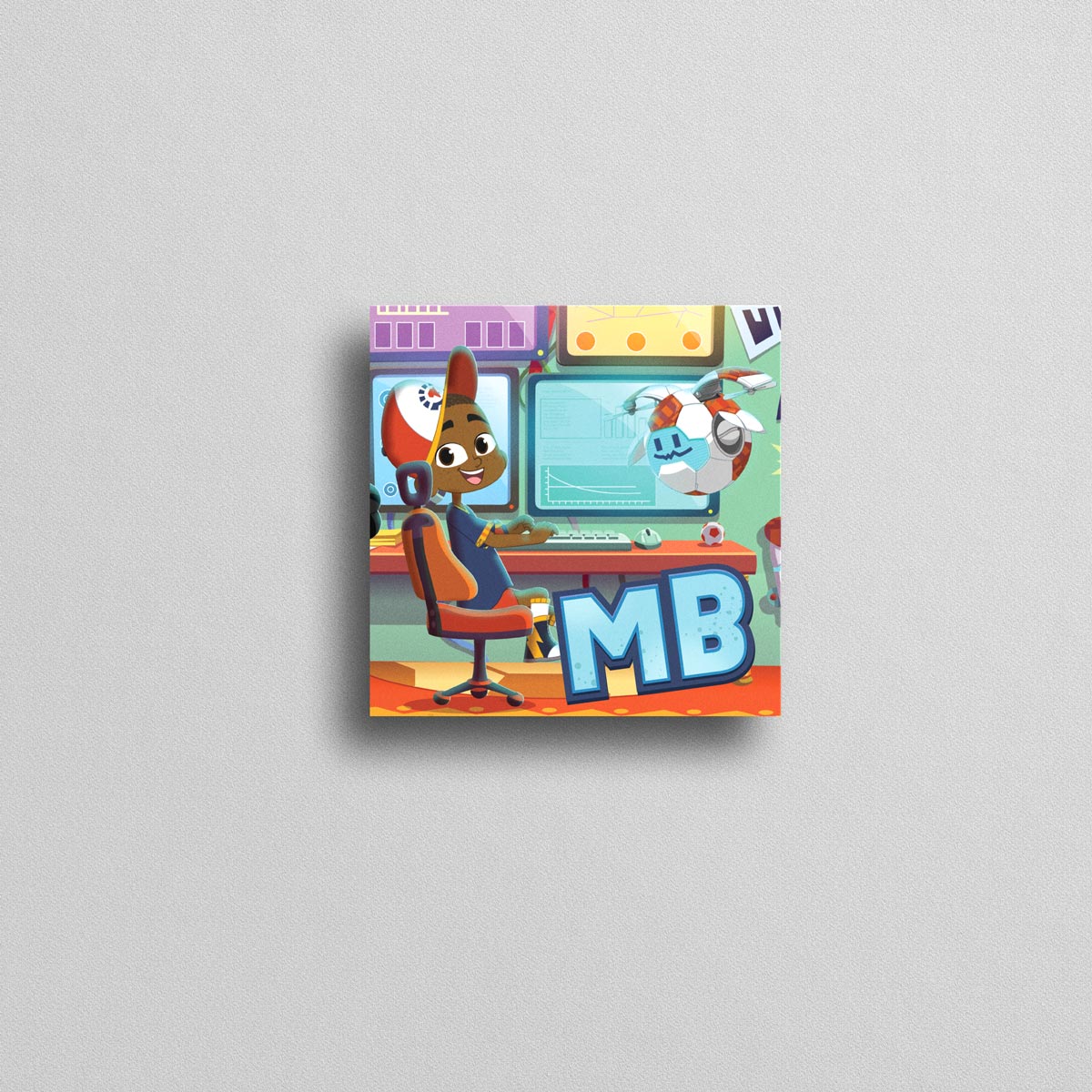 MB - Fridge Magnet