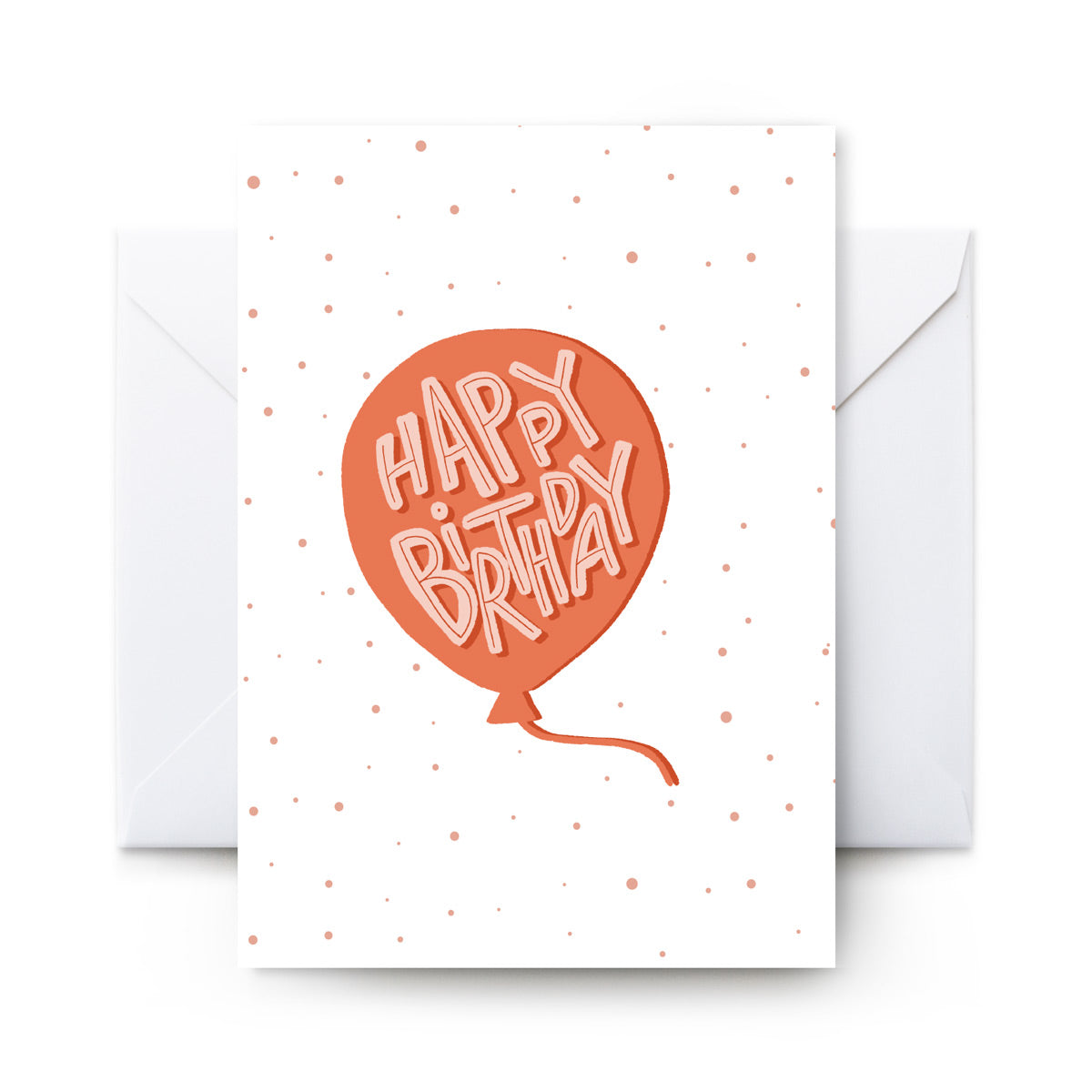 Happy Birthday Balloon - Card