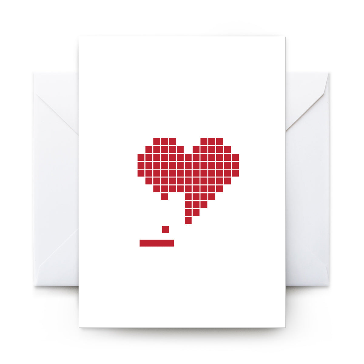 Tetris Heart - Card