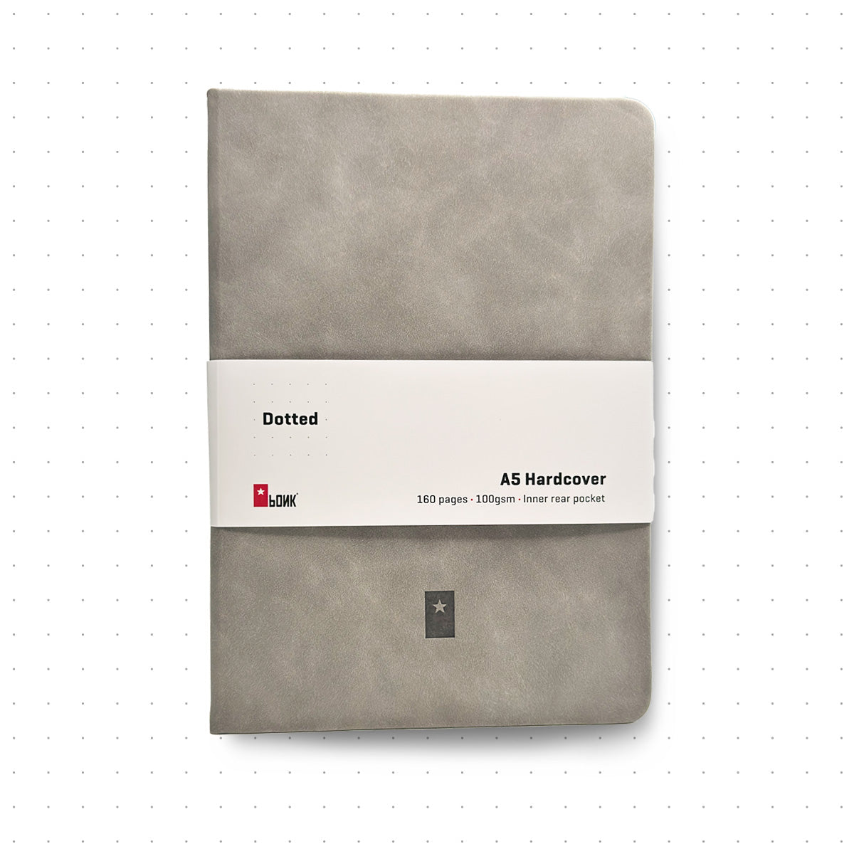 Grey - A5 Hardcover Notebook