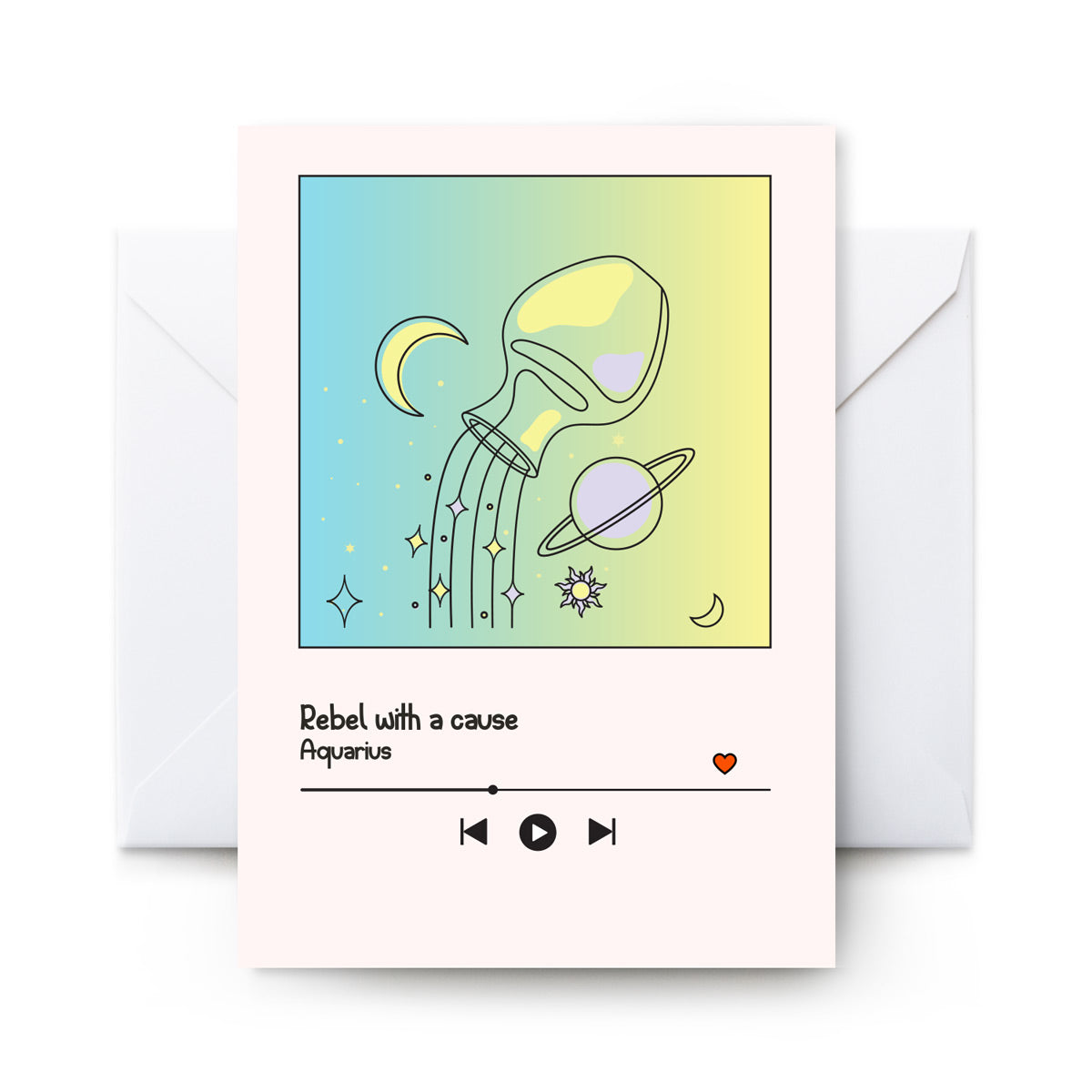Aquarius - Card