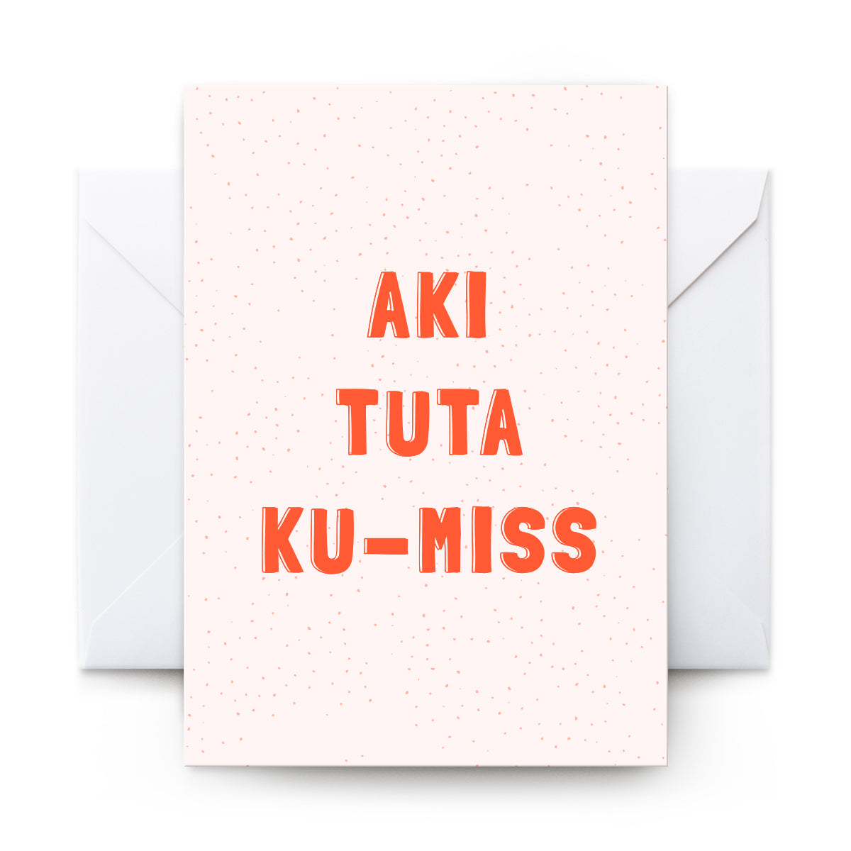 Aki Tuta Ku-Miss - Card
