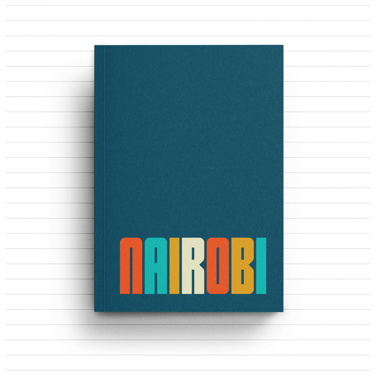 Nairobi Retro - A6 Notebook