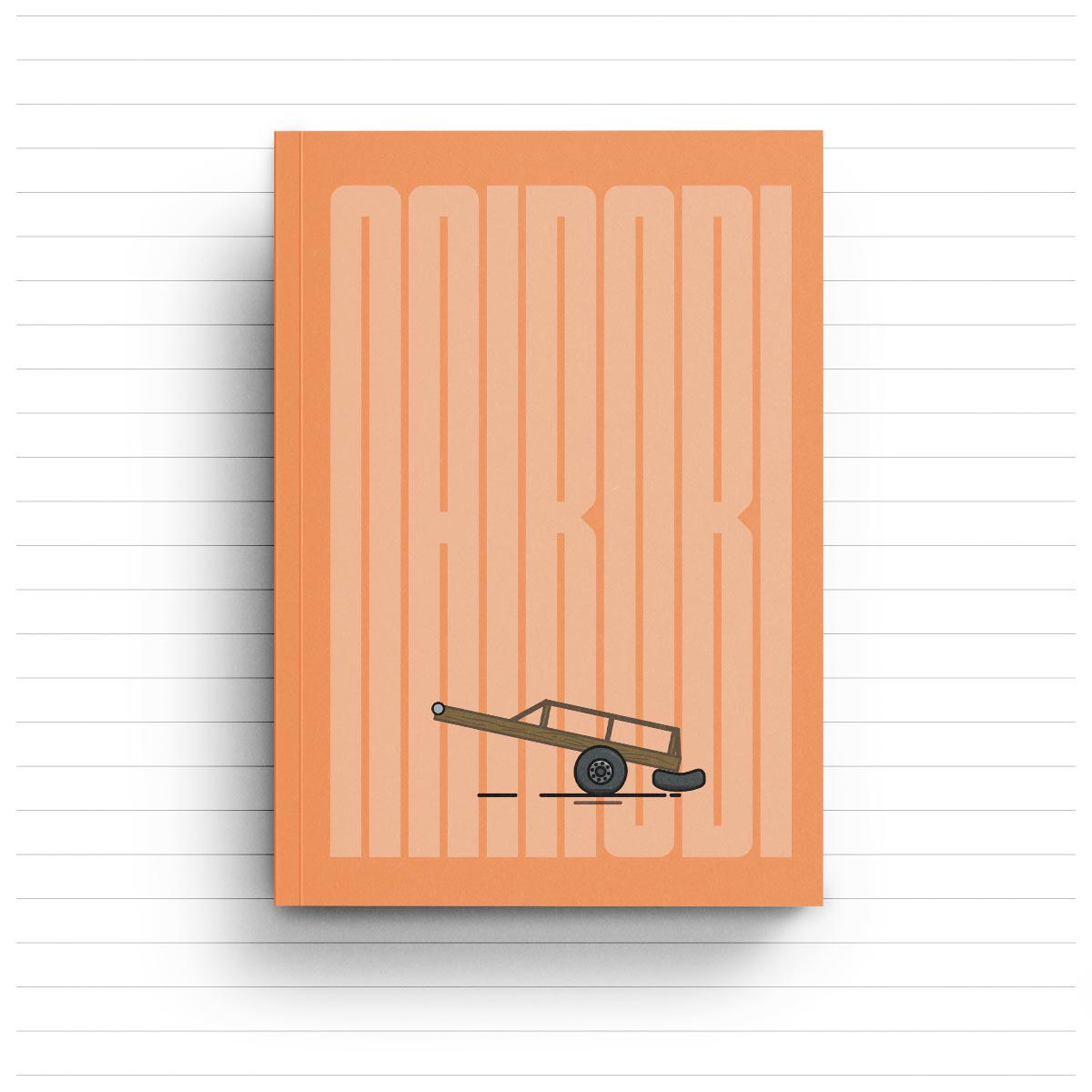 Nairobi Mkokoteni - A6 Notebook
