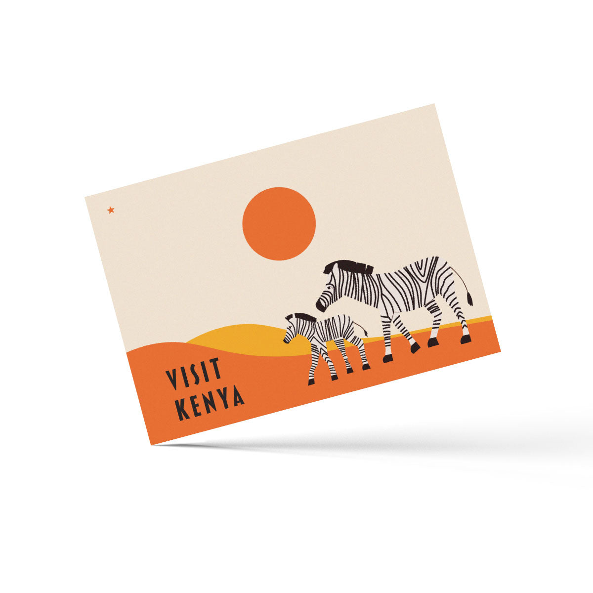 Visit Kenya - Postcard