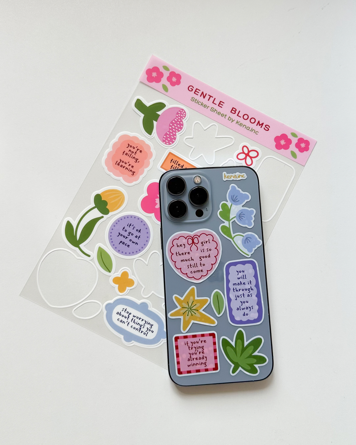 Gentle Blooms Sticker Sheet