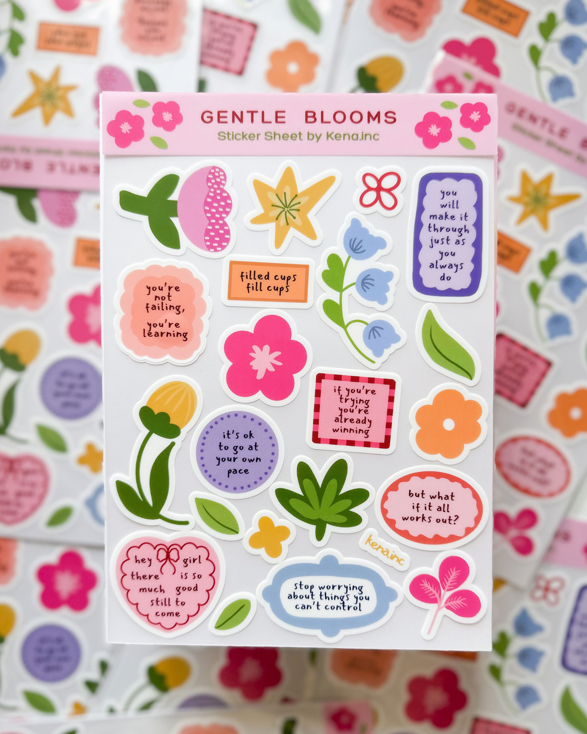 Gentle Blooms Sticker Sheet