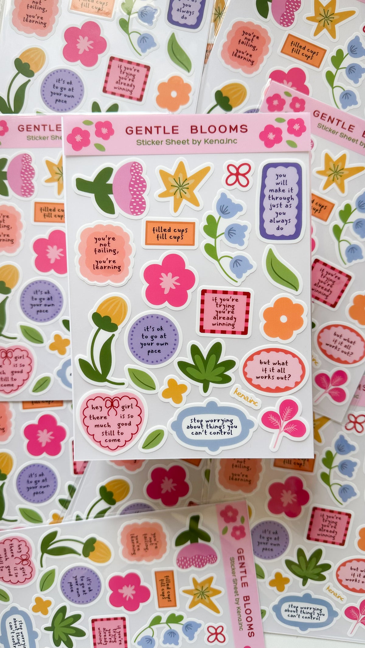 Gentle Blooms Sticker Sheet