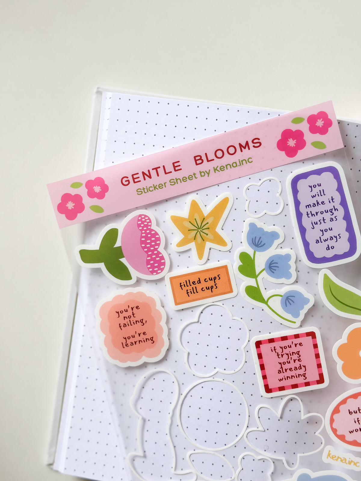 Gentle Blooms Sticker Sheet