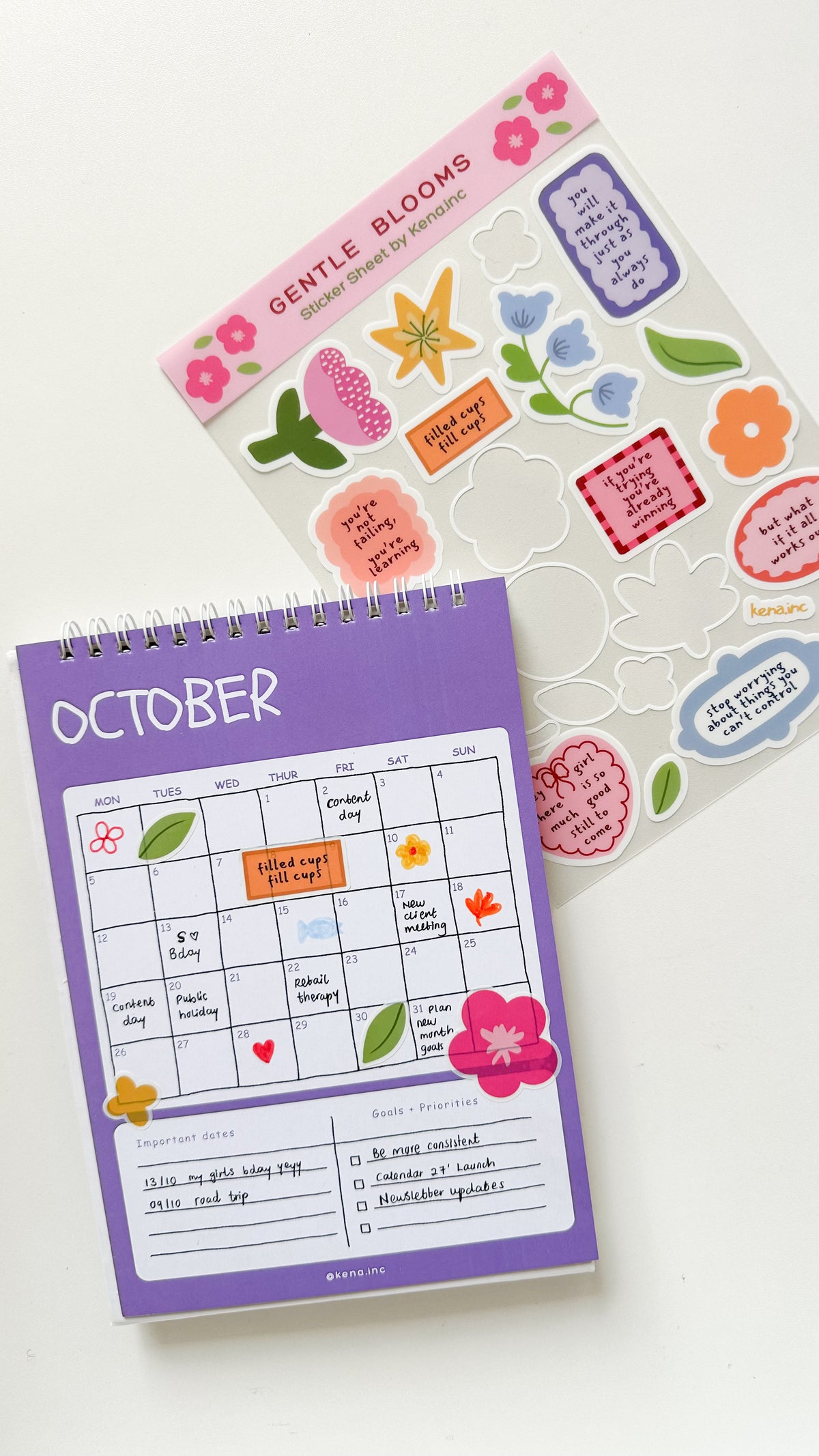 Gentle Blooms Sticker Sheet