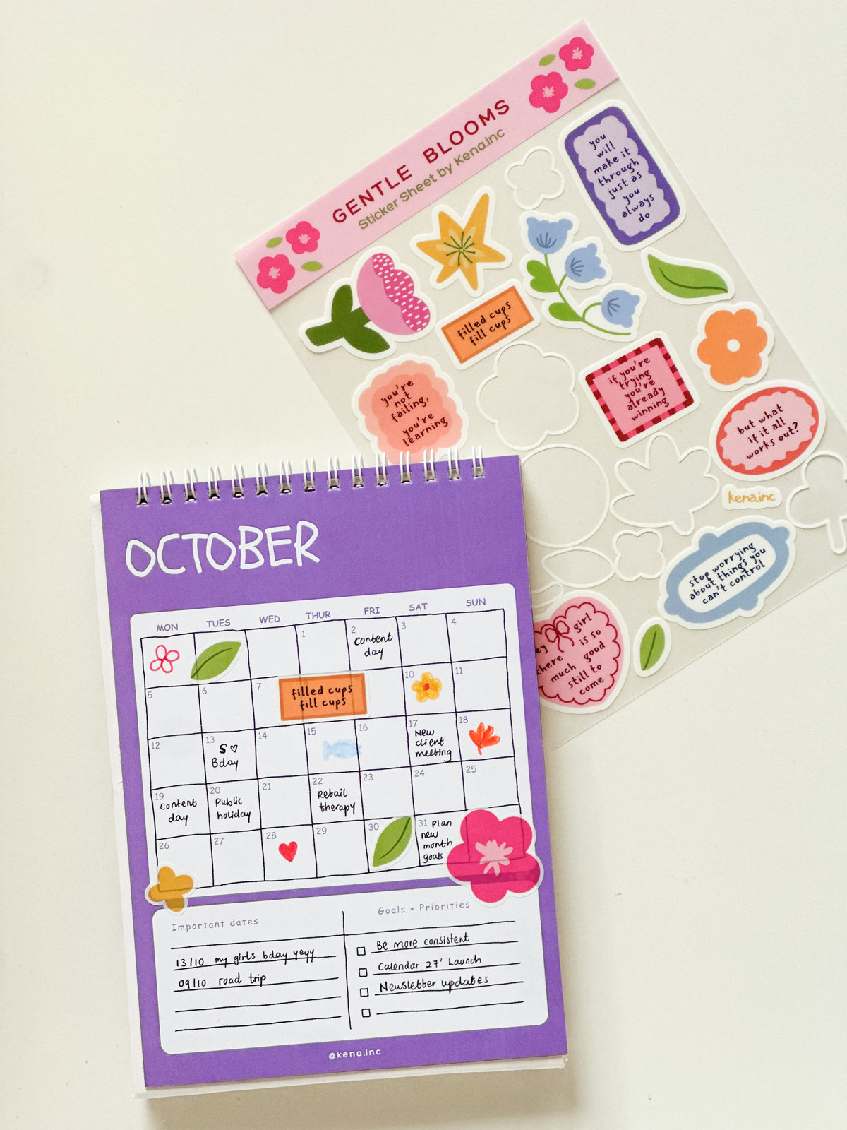 Gentle Blooms Sticker Sheet
