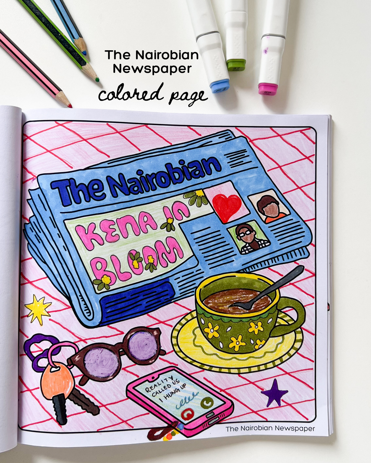 Kanairo Coloring Book
