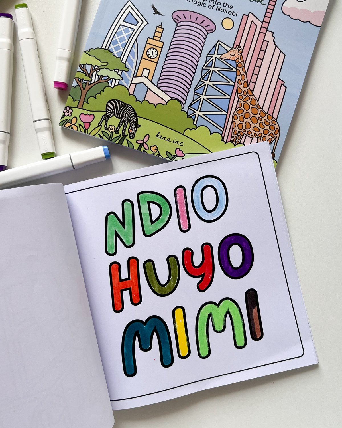 Kanairo Coloring Book