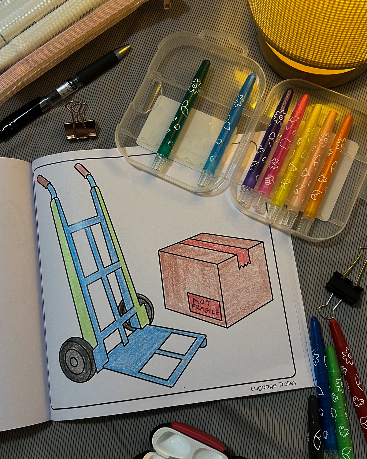 Kanairo Coloring Book