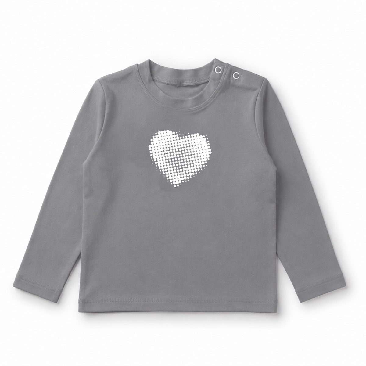 Dotted Heart - Baby Tee