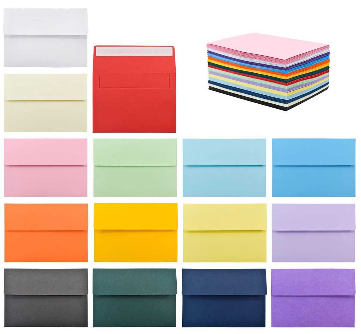 Colored Envelopes
