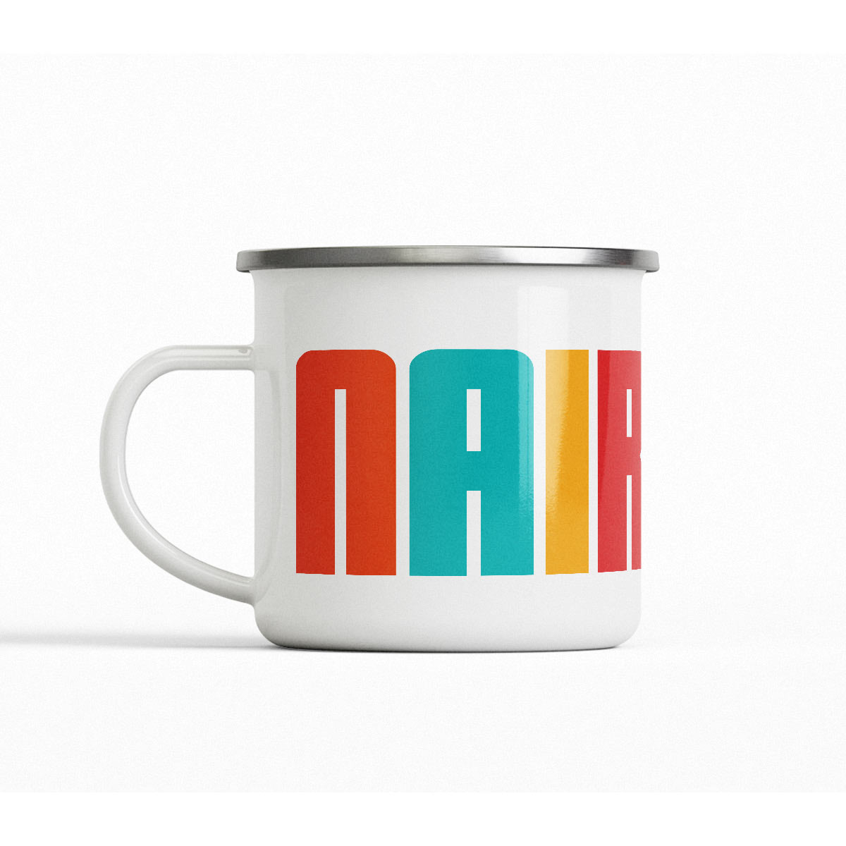 Nairobi Retro - Enamel Mug