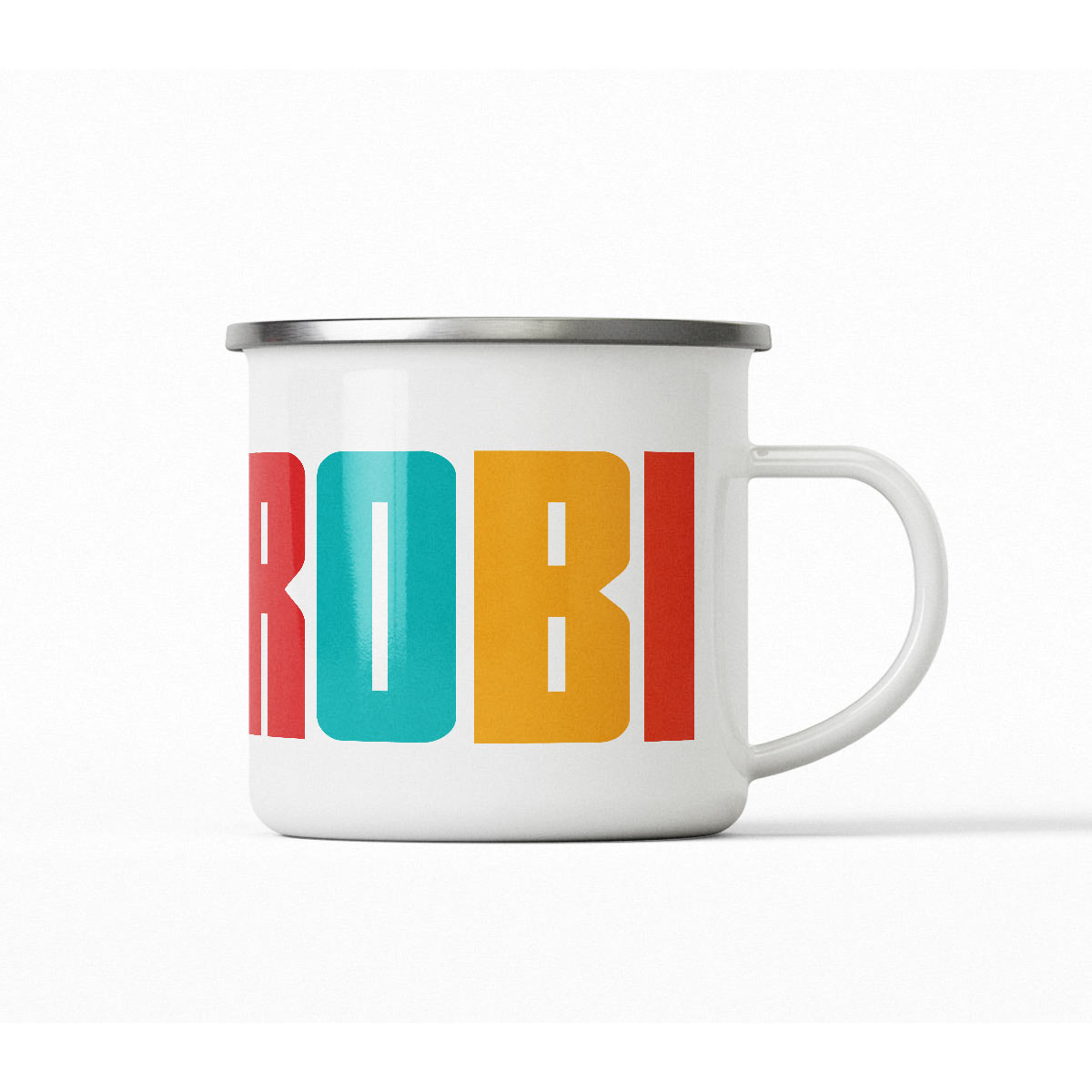 Nairobi Retro - Enamel Mug