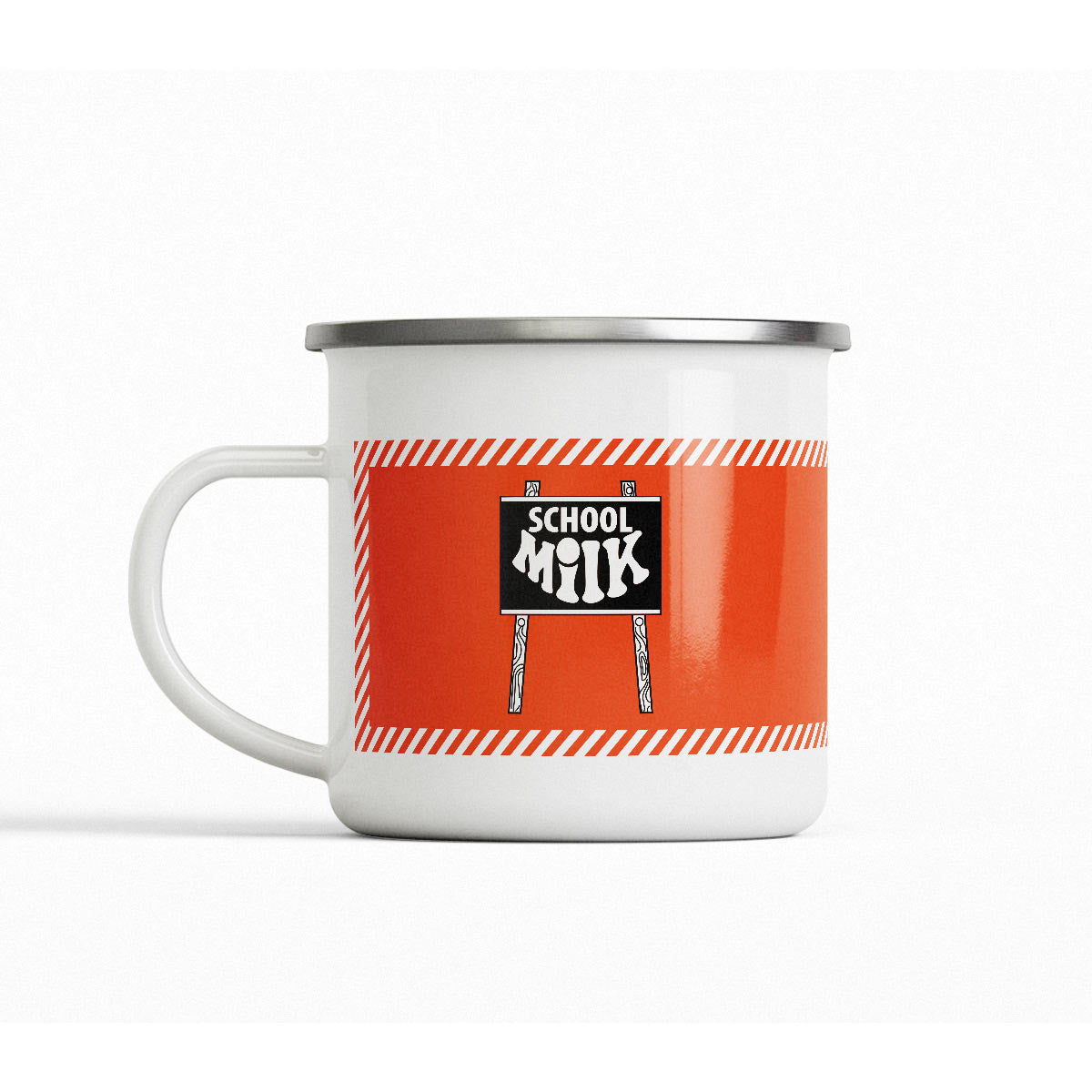 School Milk - Enamel Mug