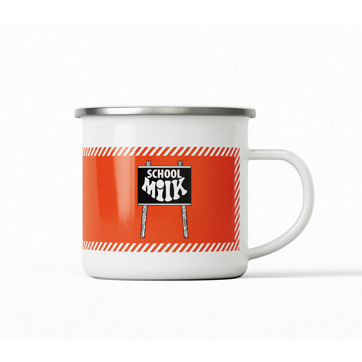 School Milk - Enamel Mug