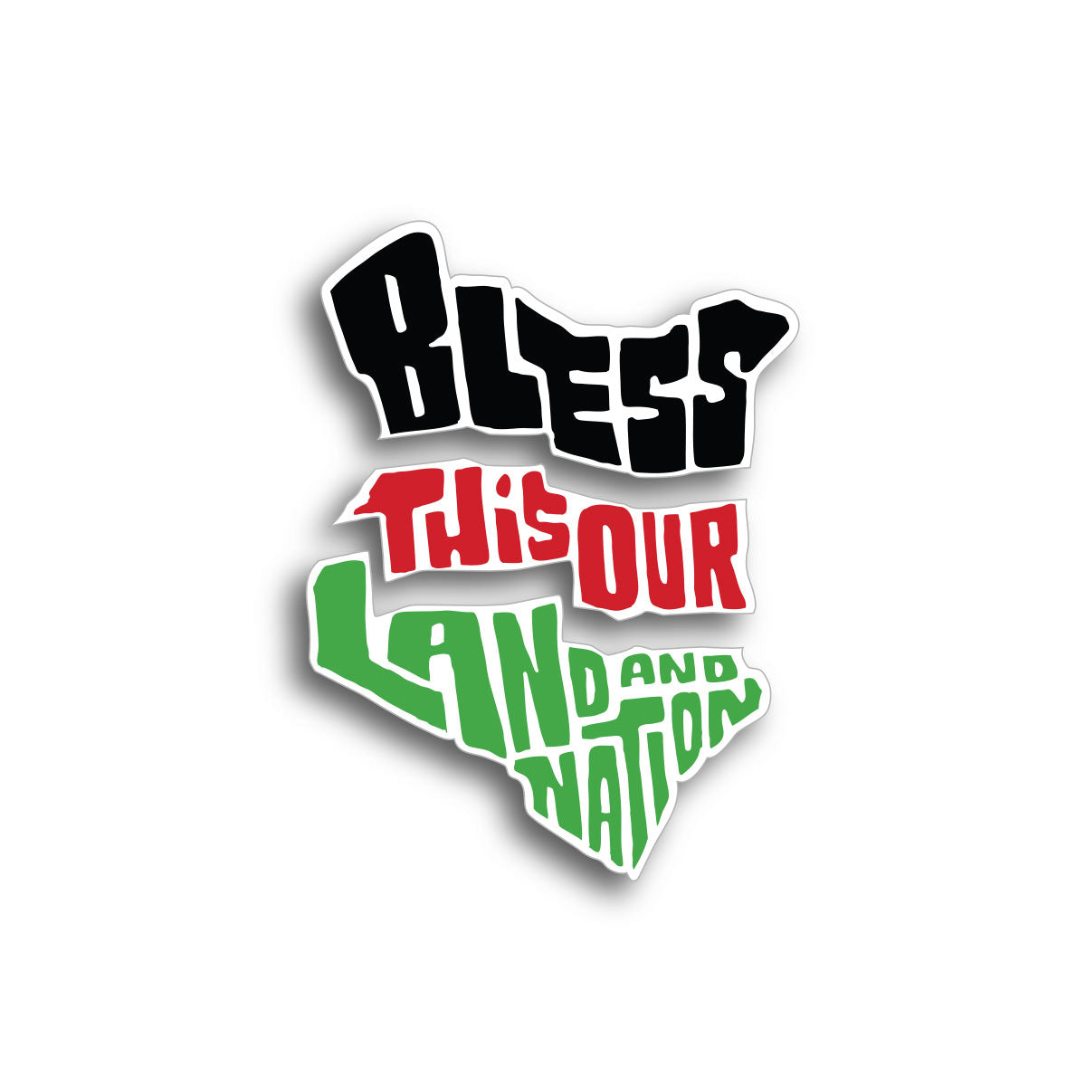 Bless This Our Land - Puzzle Fridge Magnet