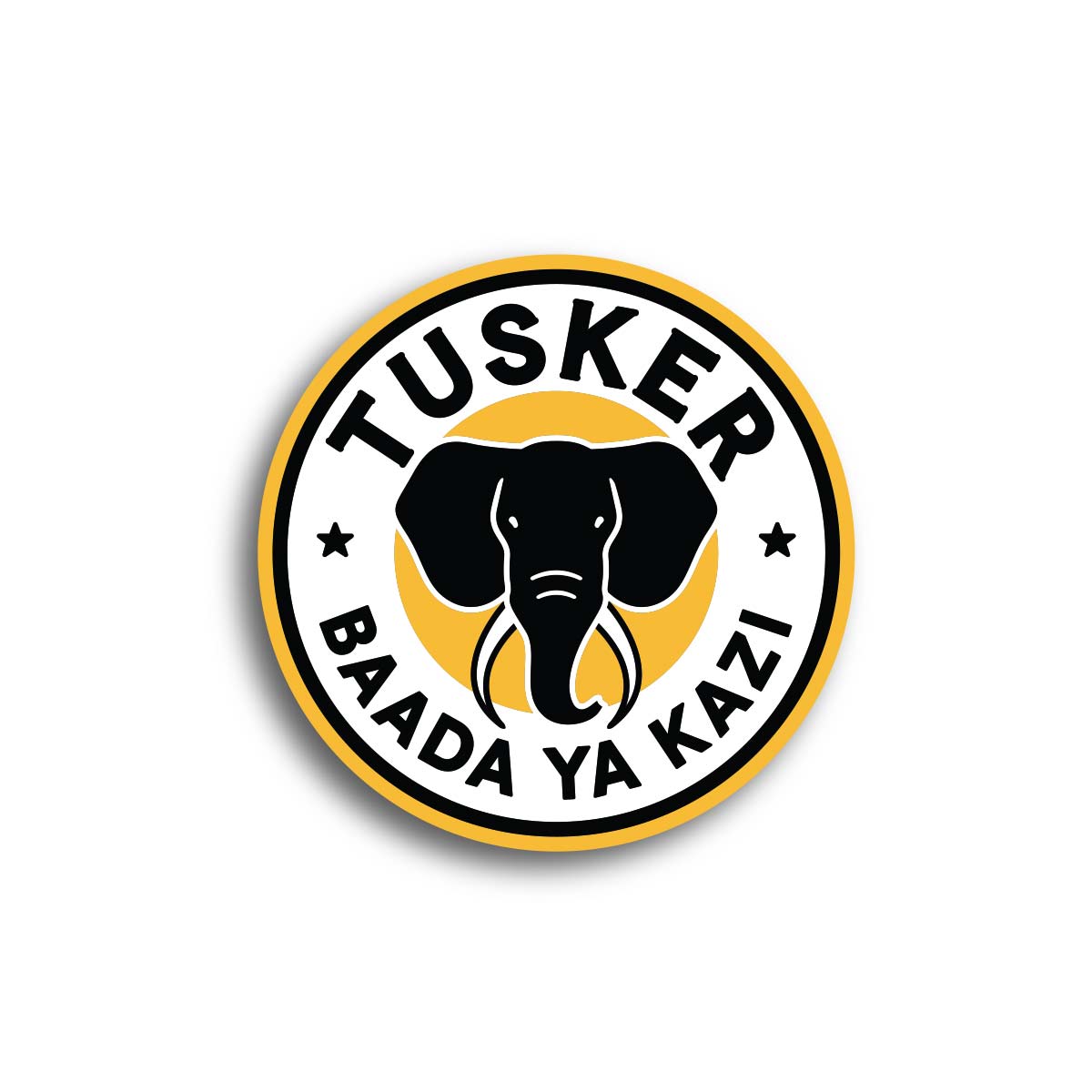 Tusker - Cut Out Fridge Magnet