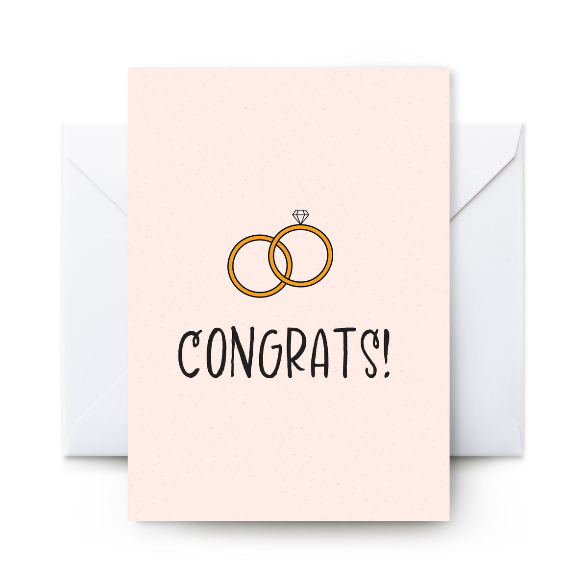 Congrats Rings - Card