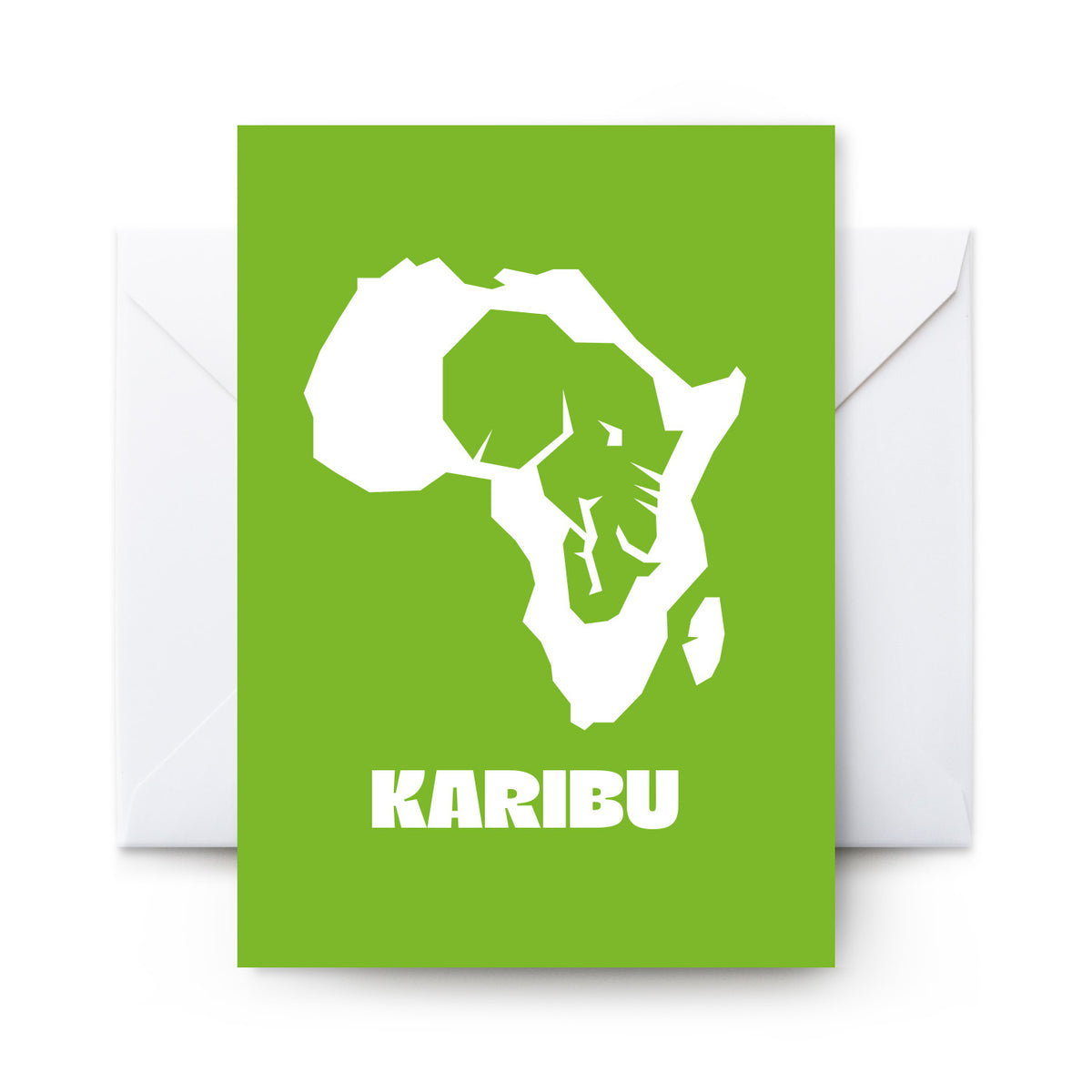 Karibu Africa - Card