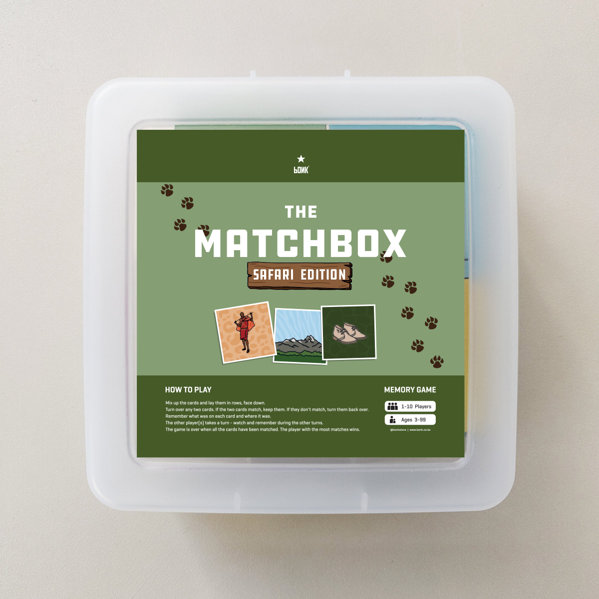 The Matchbox Safari - Game