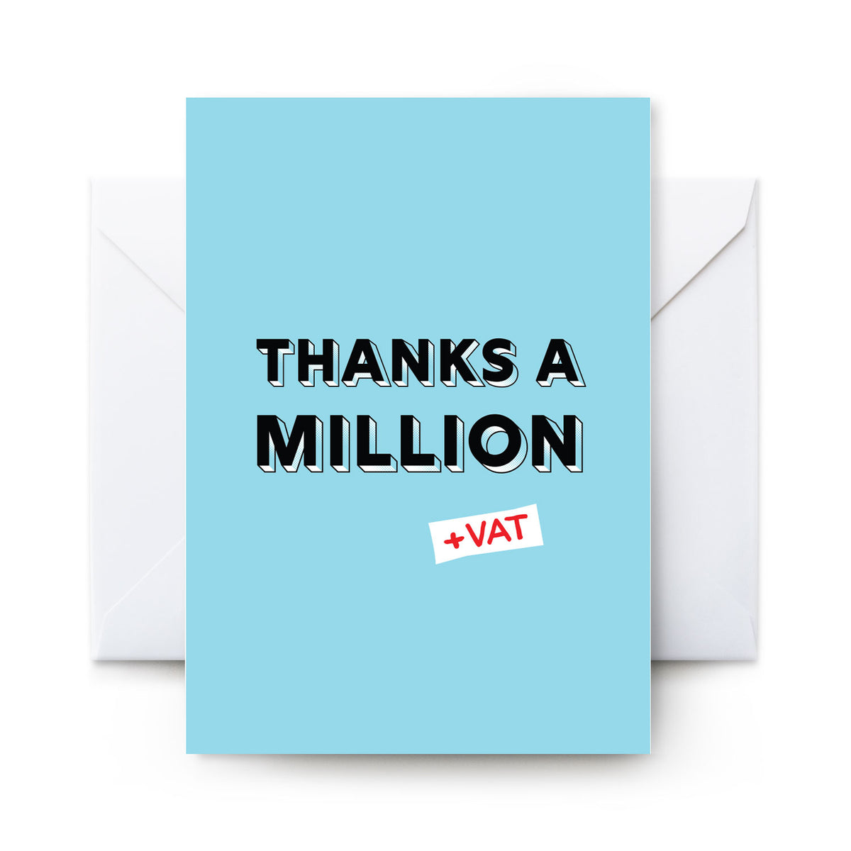 Thanks A Million - Card