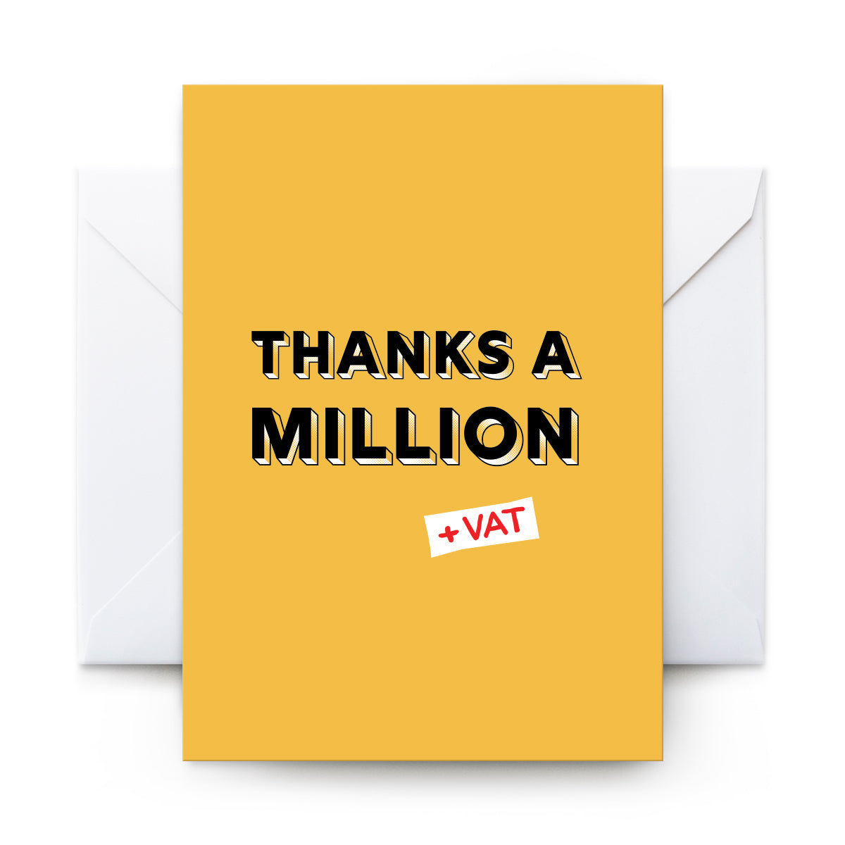 Thanks A Million - Card