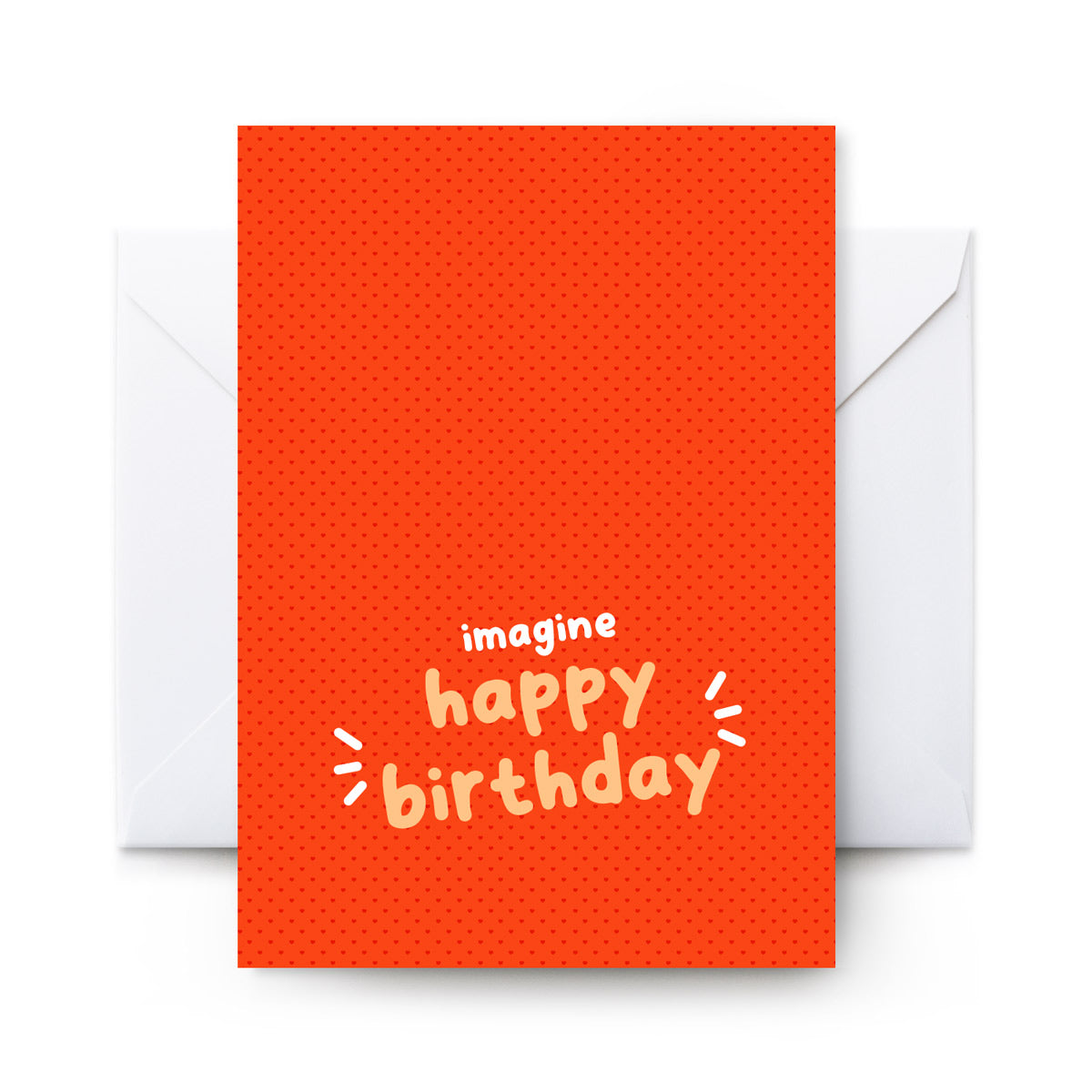 Imagine Happy Birthday - Card