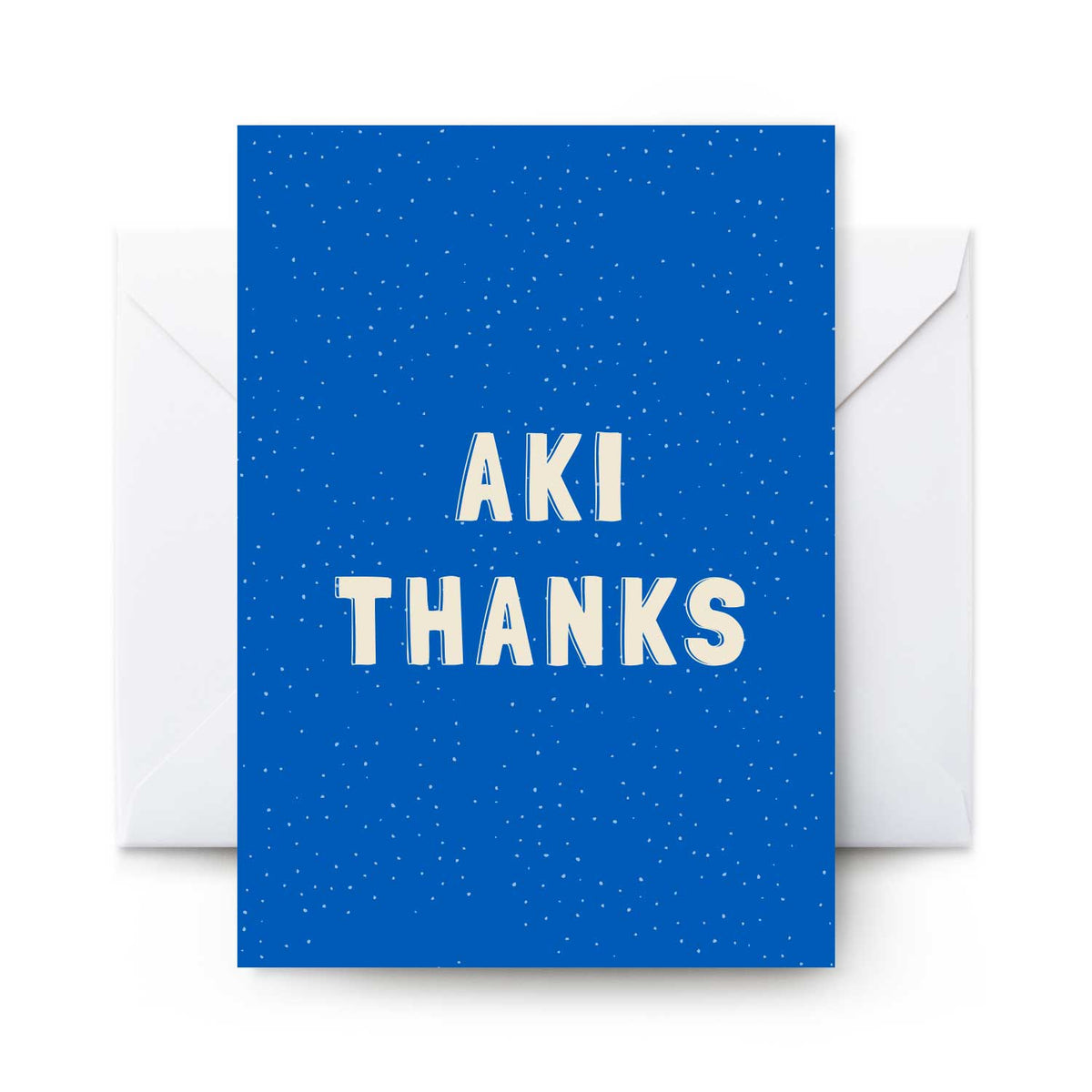 Aki Thanks - Card