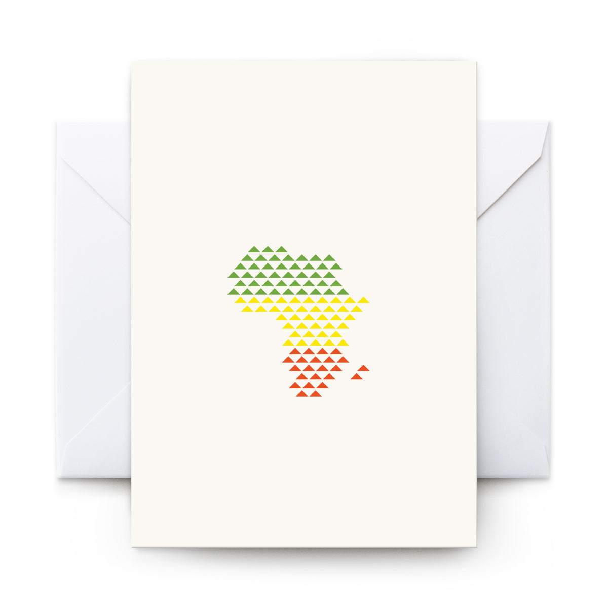 Africa Triangles - Card