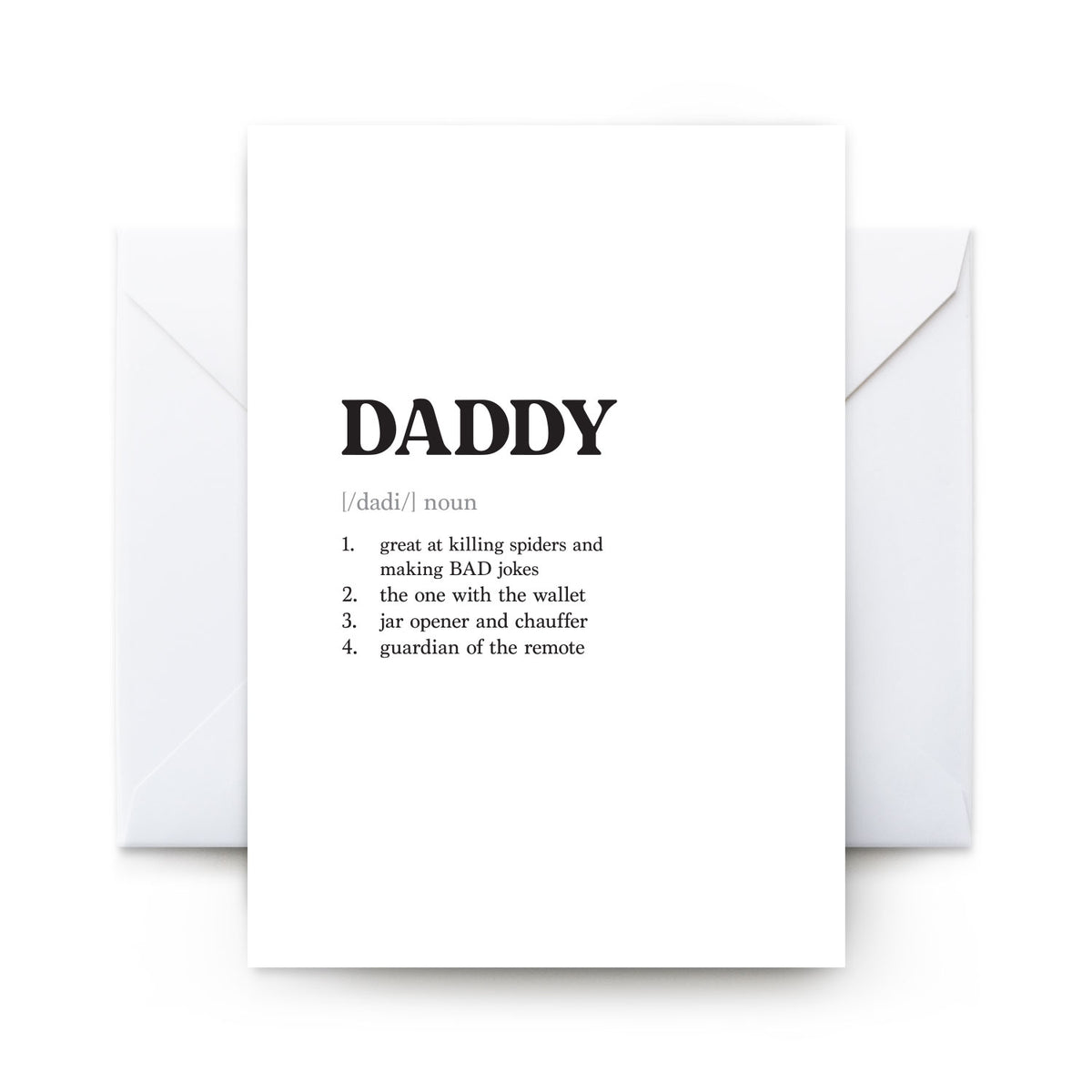 Daddy - Card